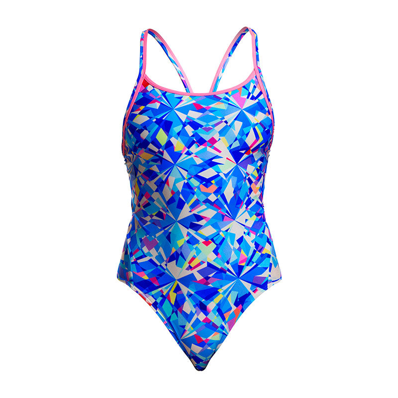 Funkita - Crystal Mess - Ladies Eco Diamond Back One Piece