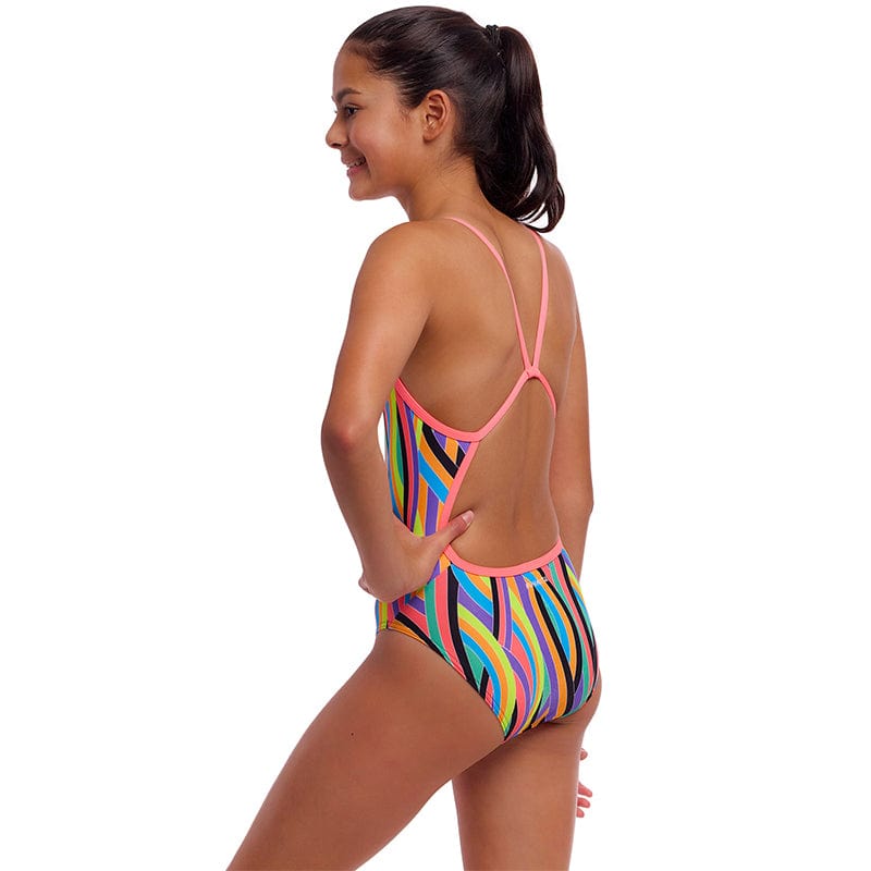 Funkita - Curl Curl - Girls Eco Single Strap One Piece