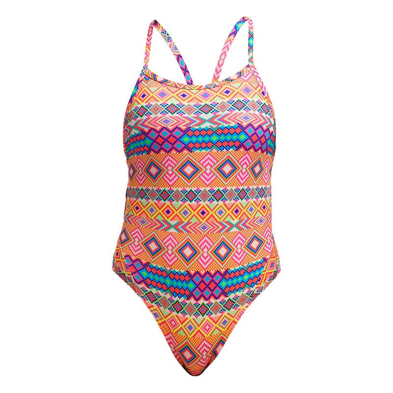 Funkita - Devil In Detail - Girls Eco Twisted One Piece