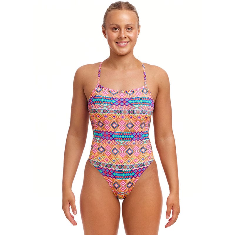 Funkita - Devil In Detail - Ladies Eco Twisted One Piece