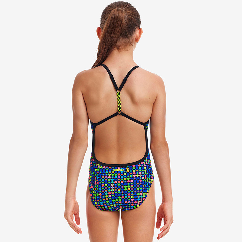 Funkita - Dial A Dot - Girls Twisted One Piece