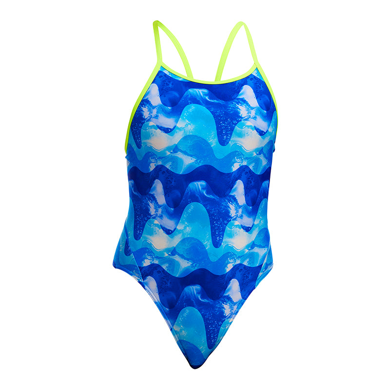 Funkita - Dive In - Girls Eco Diamond Back One Piece