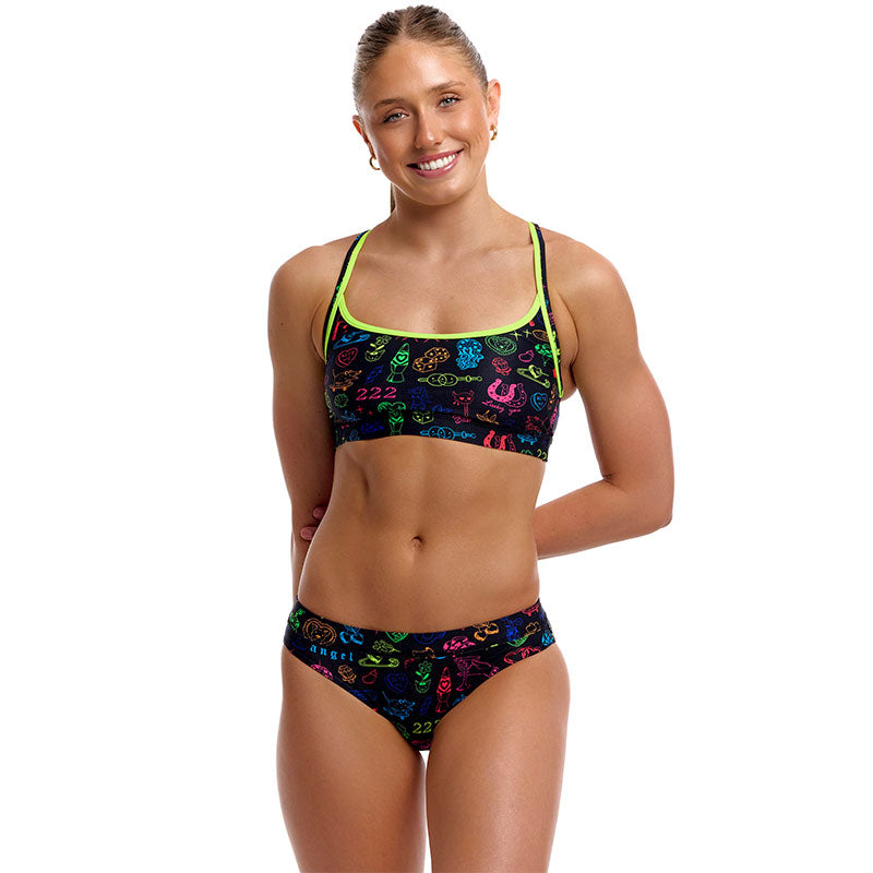 Funkita - Doodles - Ladies Eco Sports Top