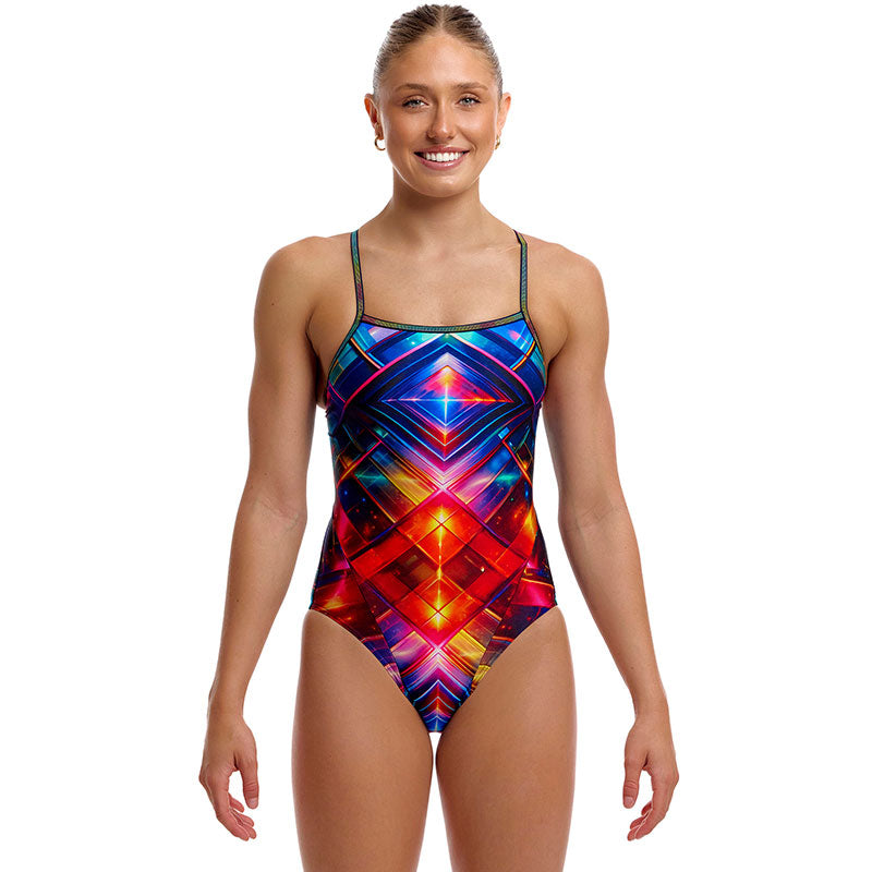 Funkita - Firefly Sparkle - Ladies Eco Single Strap One Piece
