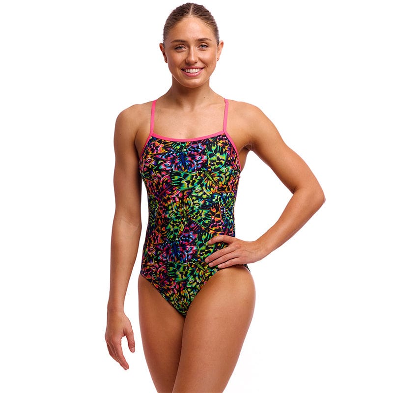 Funkita - Flying Fiesta - Ladies Eco Swim Secure One Piece