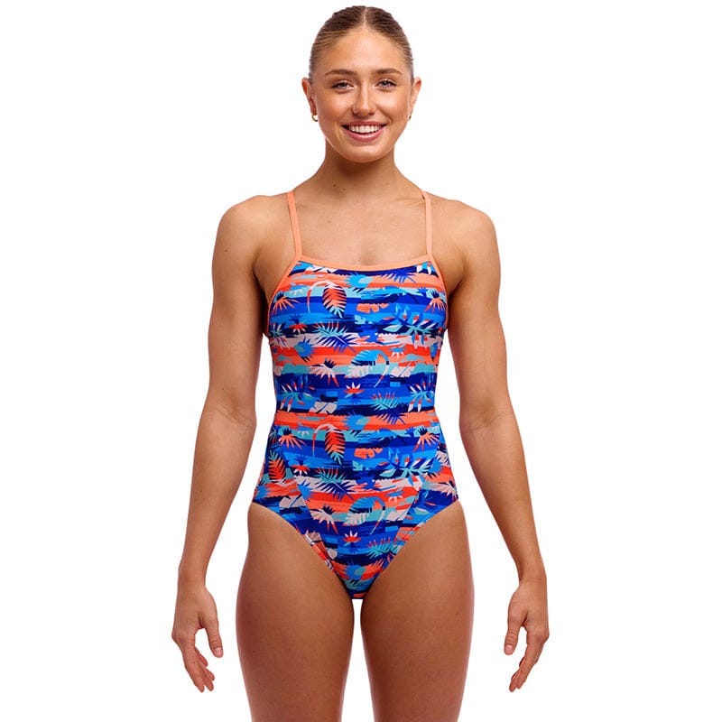 Funkita - Forever Fossil - Ladies Eco Single Strap One Piece