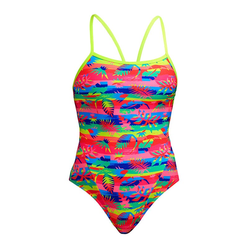 Funkita - Free Foliage - Ladies Eco Single Strap One Piece