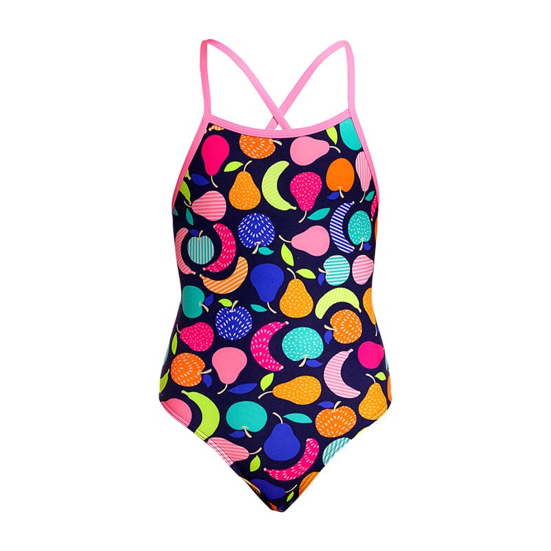 Funkita - Fruit Salad - Girls Eco Tie Me Tight One Piece
