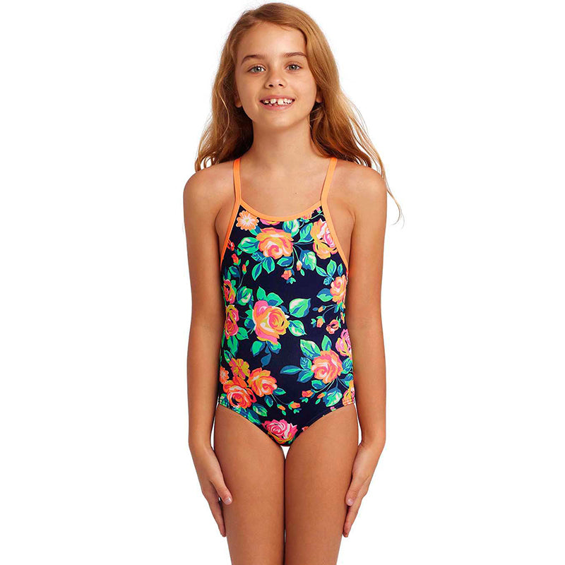 Funkita - Full Bloom - Toddler Girls Printed One Piece