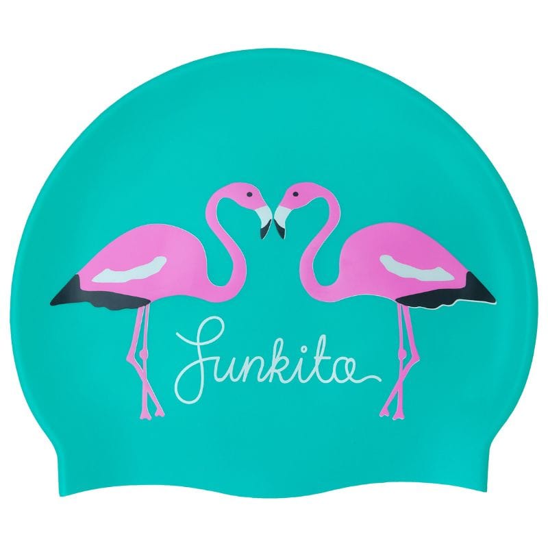 Funkita - Go Flamingo! - Silicone Swimming Cap