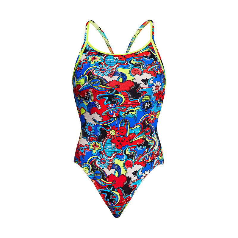 Funkita - Happy Jack - Ladies Diamond Back One Piece