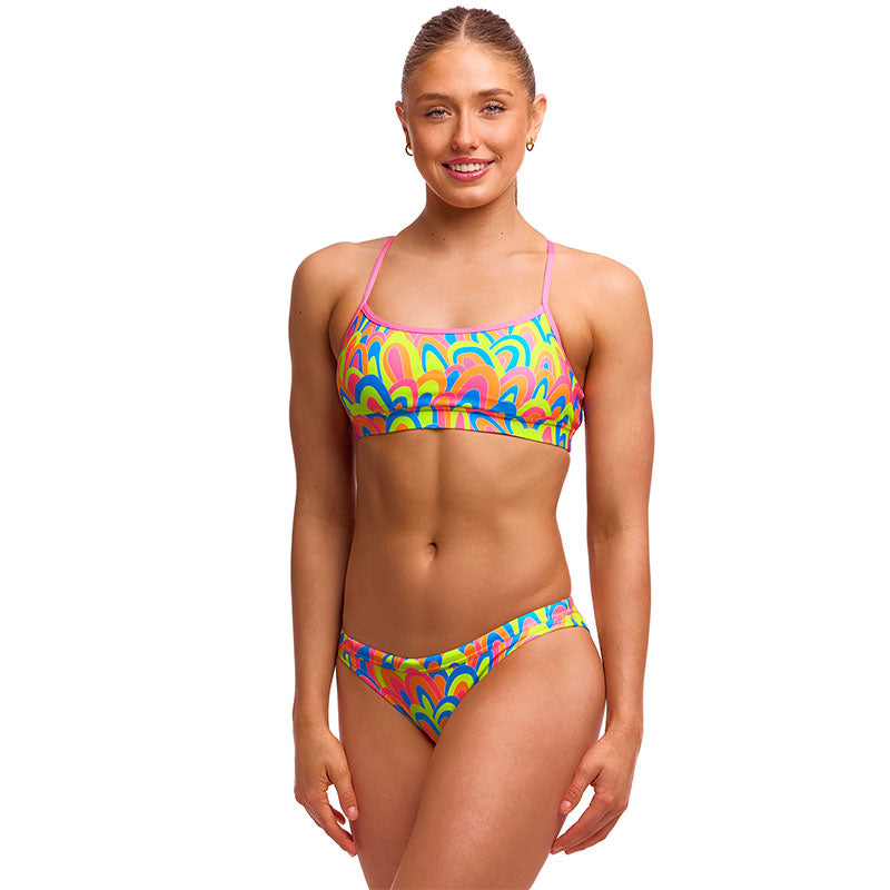 Funkita - Hillary Puff - Ladies Eco Swim Crop Top