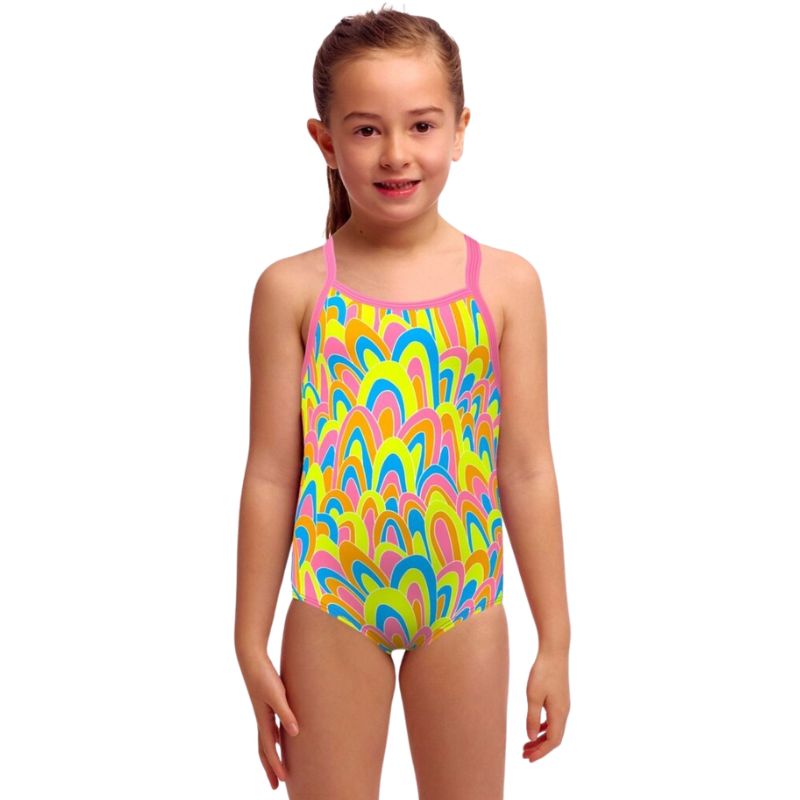Funkita - Hillary Puff - Toddler Girls Eco Printed One Piece