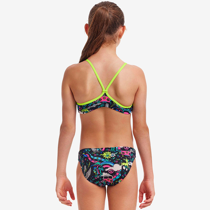 Funkita - Hippy Dippy - Girls Eco Racerback Two Piece