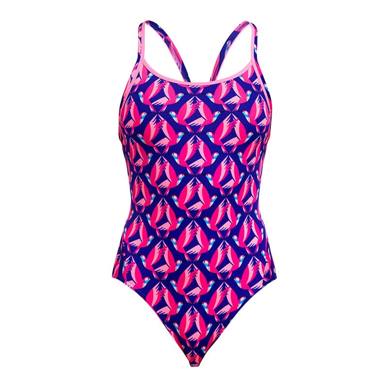 Funkita - Ho Hum - Ladies Eco Diamond Back One Piece