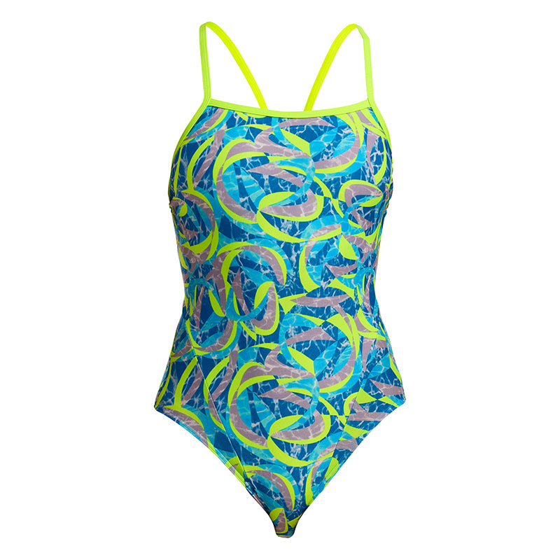 Funkita - Ice Slicer - Ladies Eco Single Strap One Piece