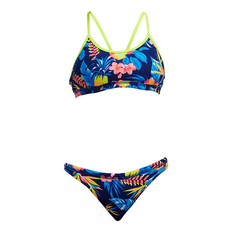 Funkita - In Bloom - Girls Eco Racerback Two Piece