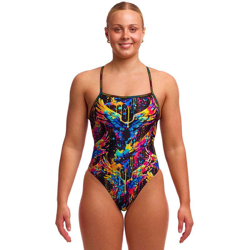 Funkita - Killer Cupid - Ladies Eco Strapped In One Piece