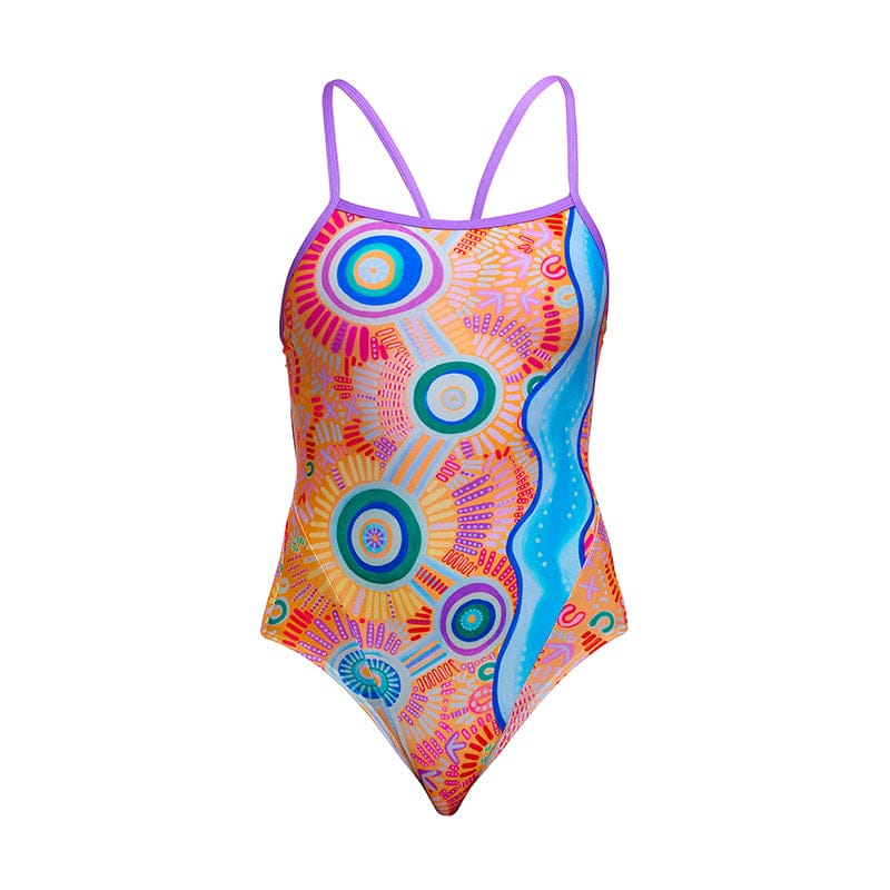Funkita - Kulin Colour - Ladies Eco Single Strap One Piece
