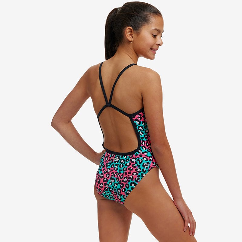 Funkita - Little Wild Things - Girls Eco Single Strap One Piece