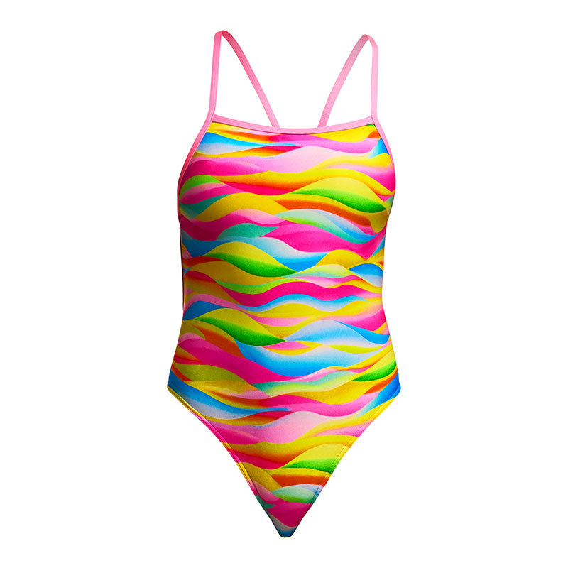 Funkita - Maybe Wavy - Ladies Eco Single Strength One Piece