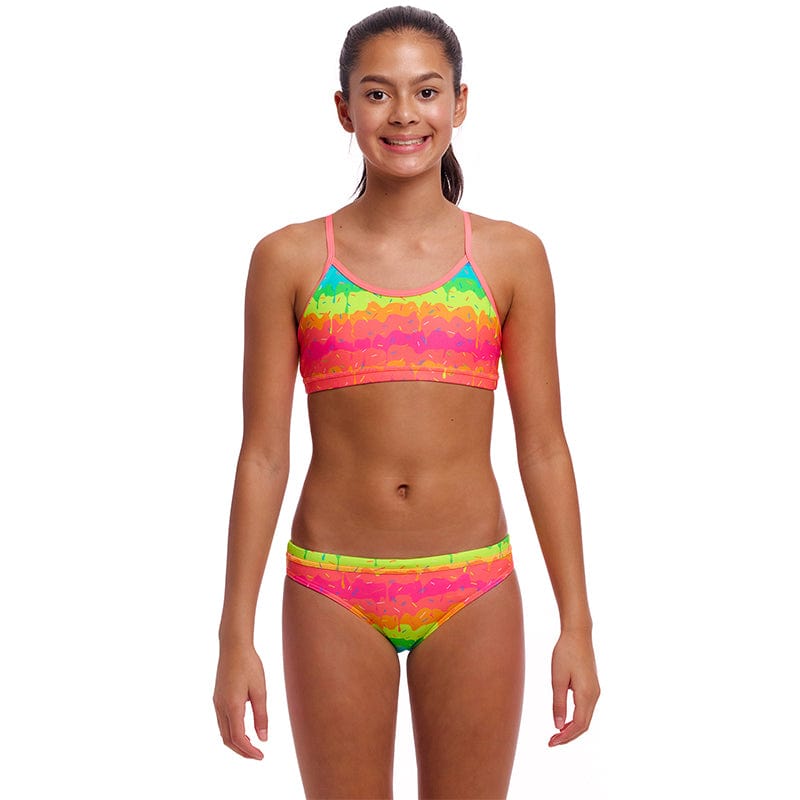 Funkita - Melting Mayhem - Girls Eco Racerback Two Piece