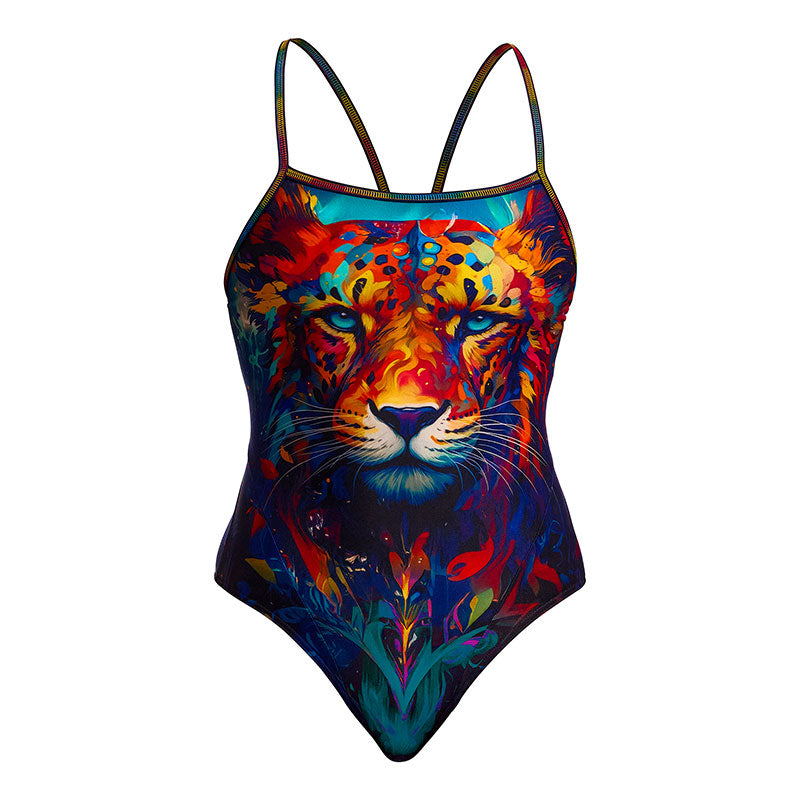 Funkita - Meow Baby - Ladies Eco Single Strap One Piece