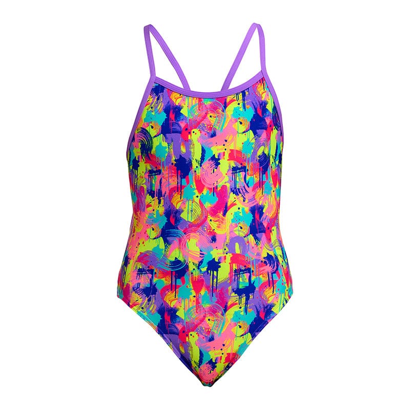 Funkita - Mess Match - Girls Eco Single Strap One Piece