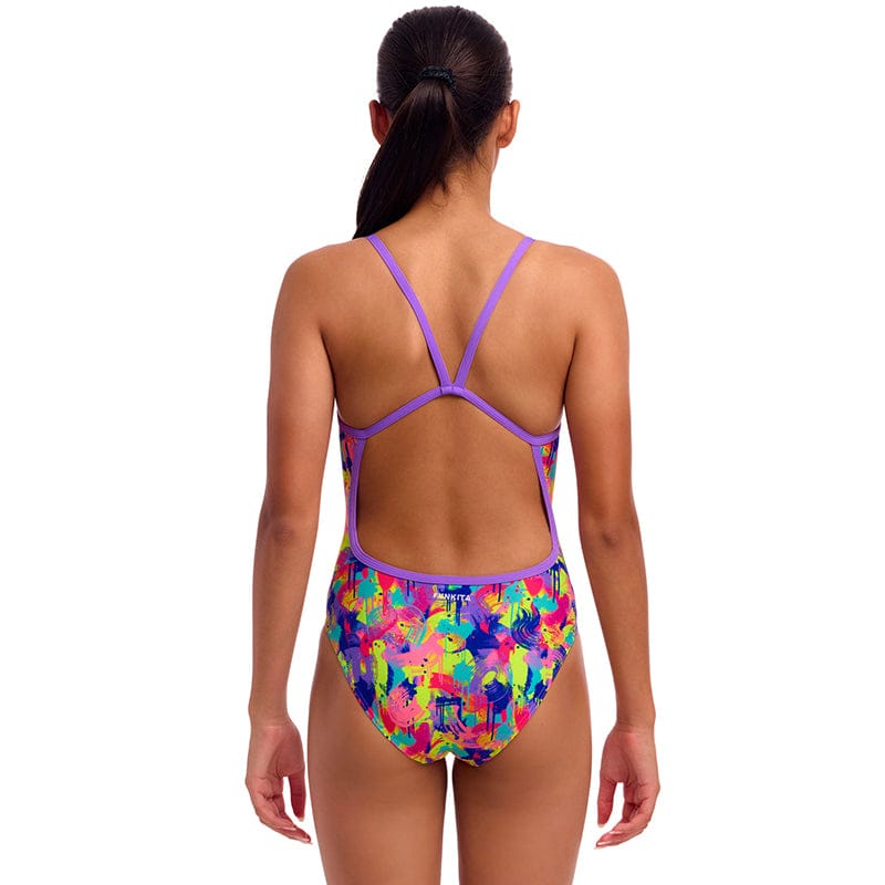 Funkita - Mess Match - Girls Eco Single Strap One Piece