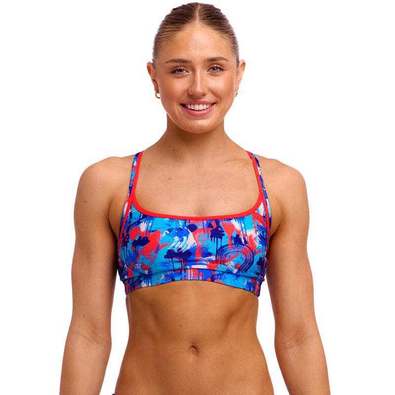 Funkita - Messy Messy Messy - Ladies Eco Sports Top