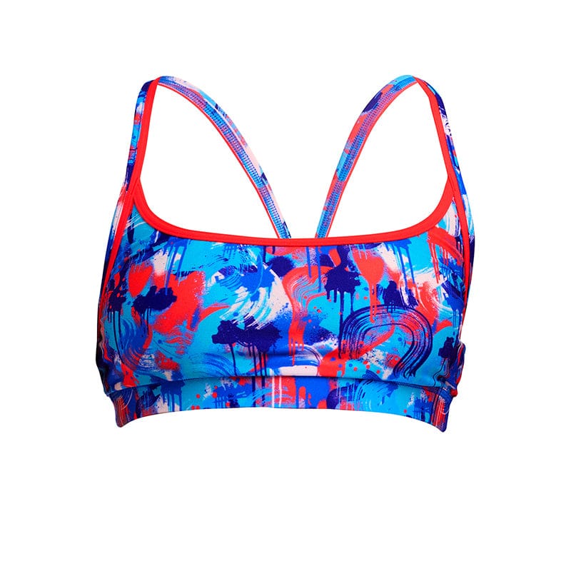 Funkita - Messy Messy Messy - Ladies Eco Sports Top