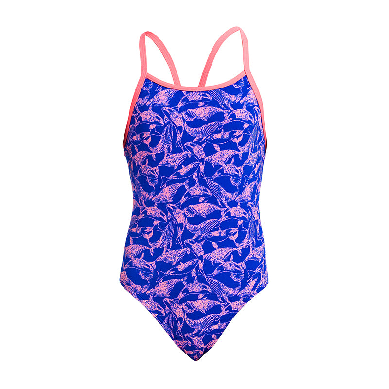 Funkita - Minky Pinky - Girls Diamond Back One Piece
