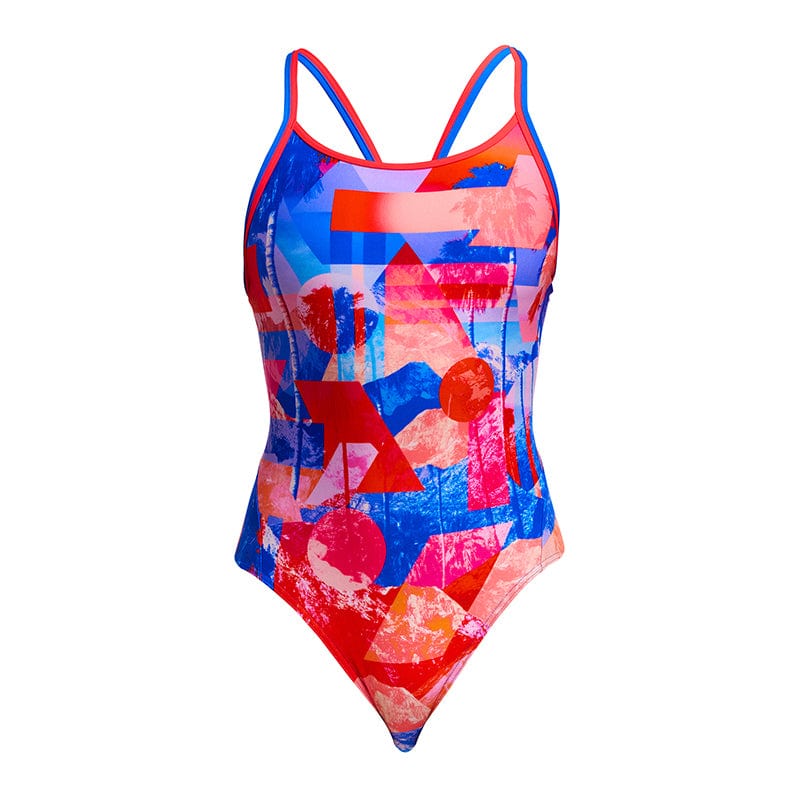 Funkita - Miss Adventure - Ladies Eco Diamond Back One Piece