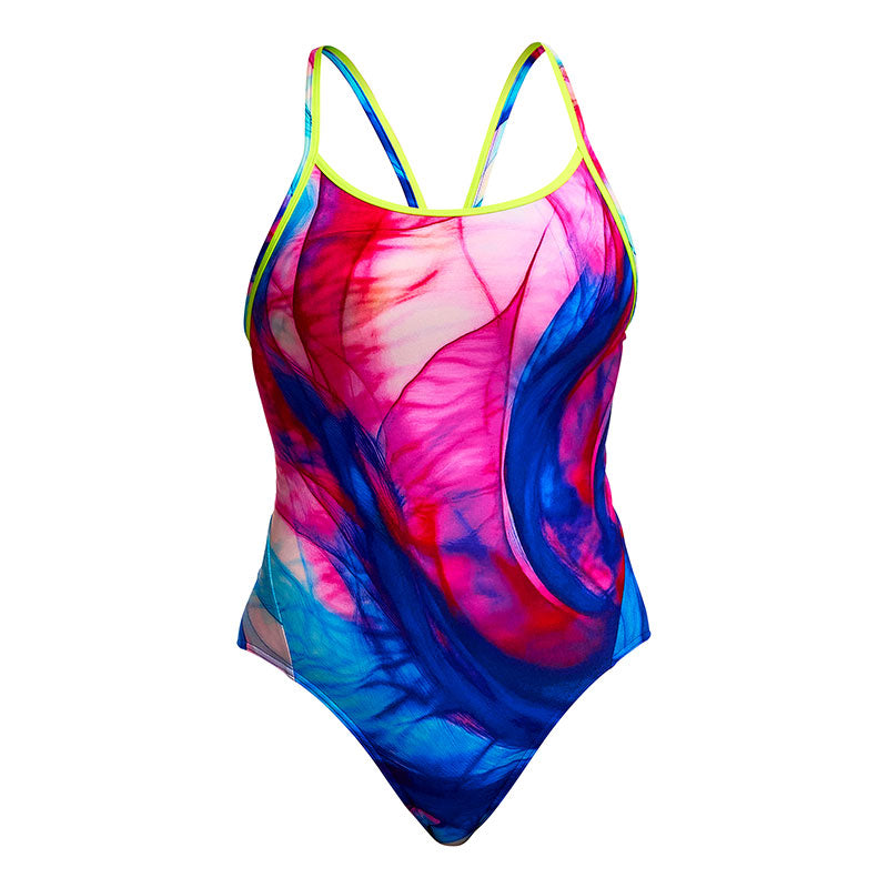 Funkita - Muscle Mad - Ladies Eco Diamond Back One Piece