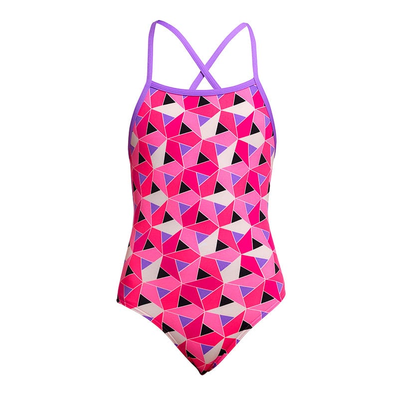 Funkita - Ninja Star - Girls Eco Strapped In One Piece