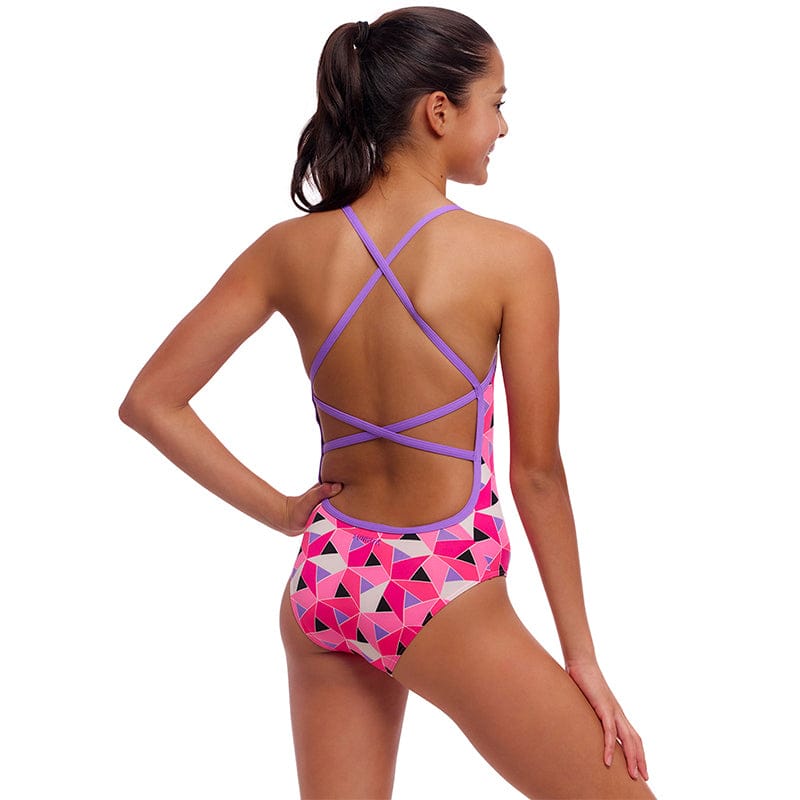 Funkita - Ninja Star - Girls Eco Strapped In One Piece