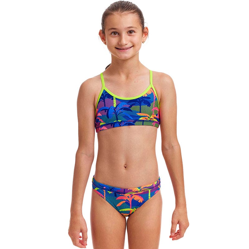 Funkita - Palm A Lot - Girls Eco Racerback Two Piece