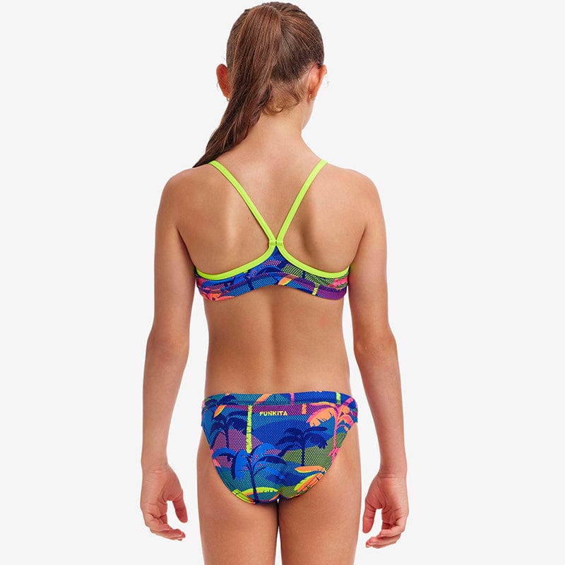 Funkita - Palm A Lot - Girls Eco Racerback Two Piece