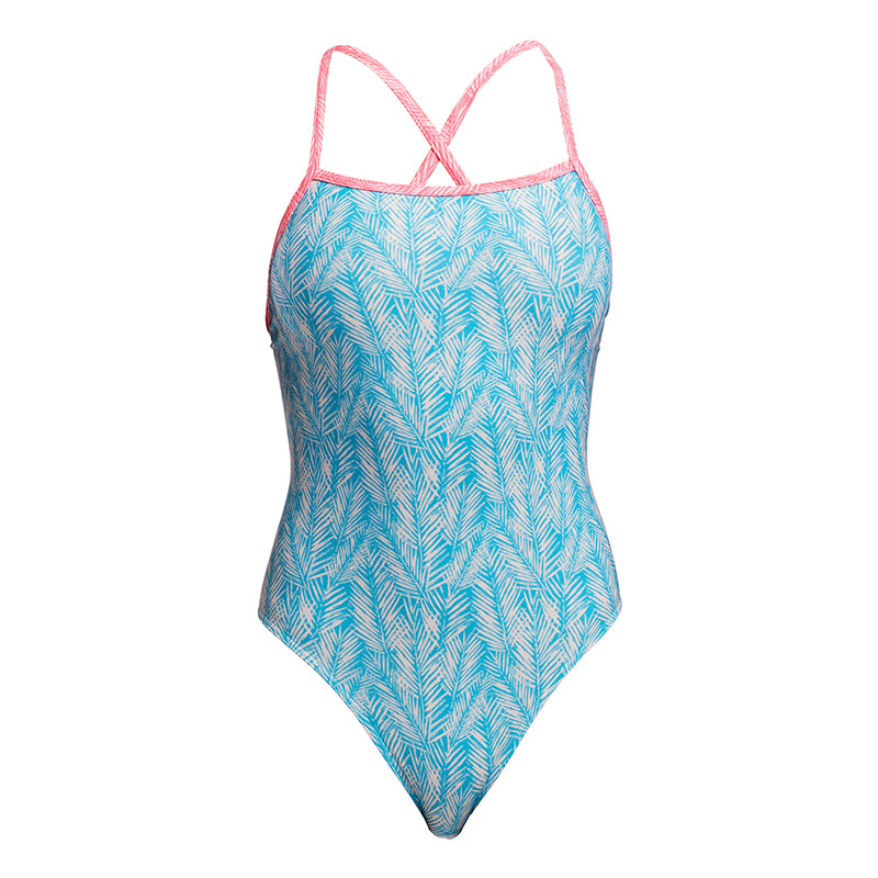 Funkita - Palm Star - Ladies Eco Tie Me Tight One Piece