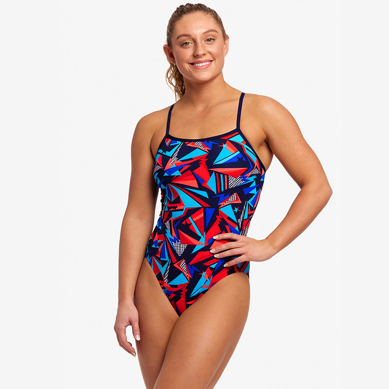 Funkita - Patriot Beat - Ladies Single Strap One Piece
