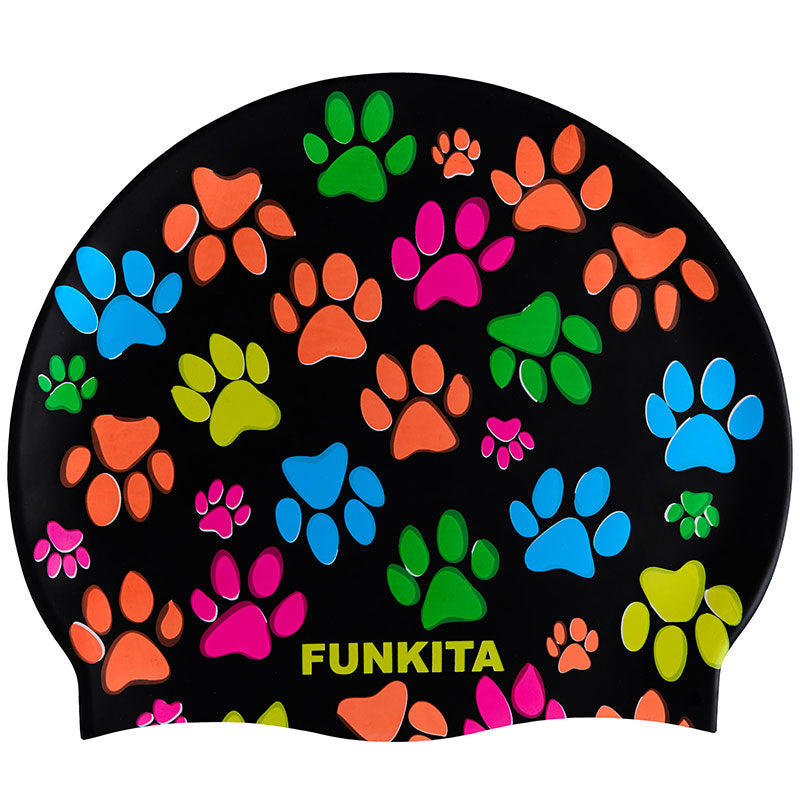 Funkita - Pawsome - Silicone Swimming Cap