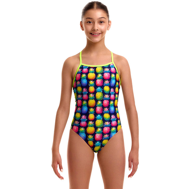 Funkita - Pine Gap - Girls Eco Tie Me Tight One Piece