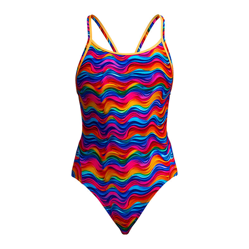 Funkita - Plastic Fantastic - Ladies Eco Diamond Back One Piece