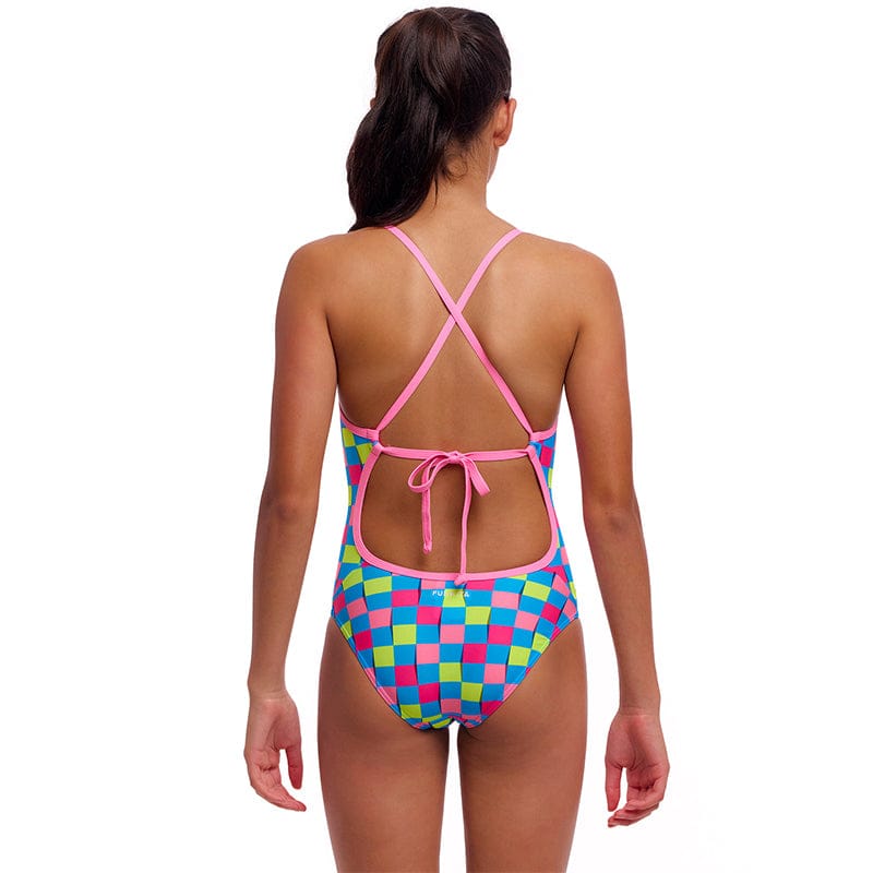 Funkita - Post It - Girls Eco Tie Me Tight One Piece