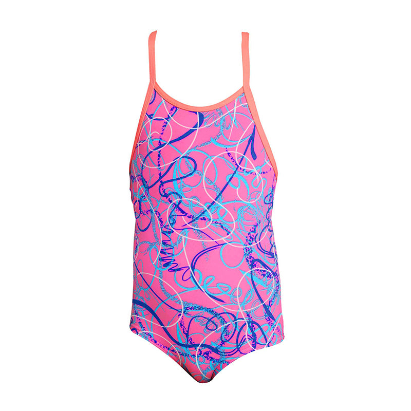 Funkita - Quick Flick - Toddler Girls Printed One Piece