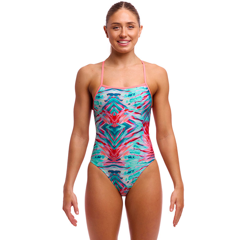 Funkita - Ripple Reflect - Ladies Eco Strapped In One Piece