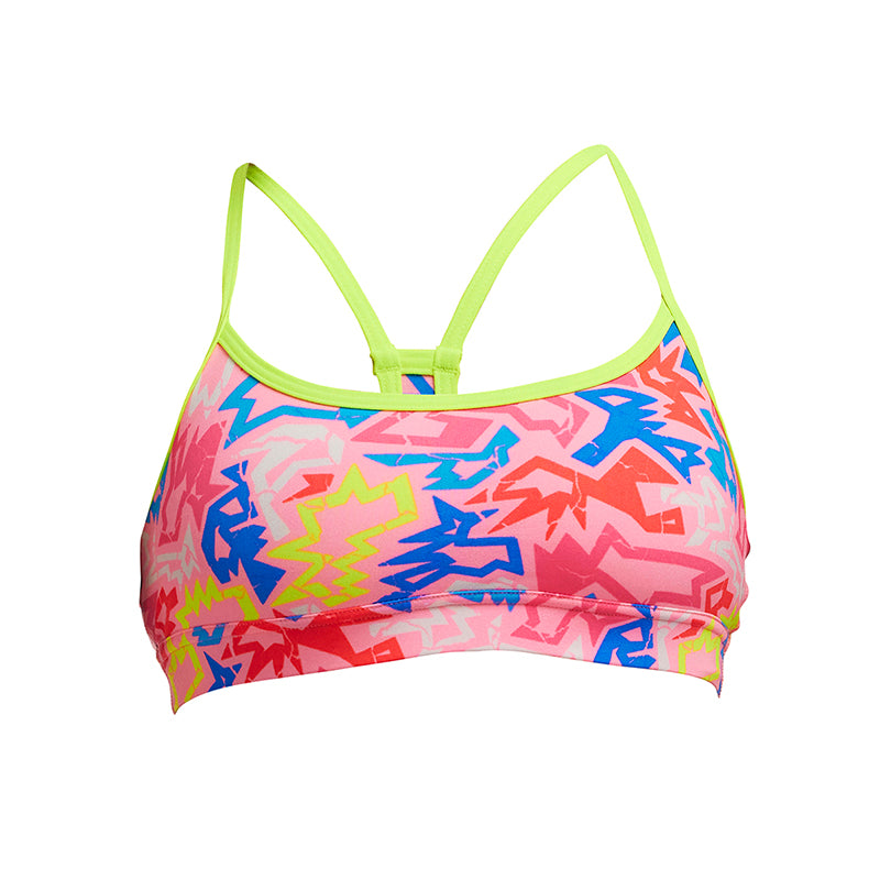Funkita - Rock Star - Girls Eco Swim Crop Top
