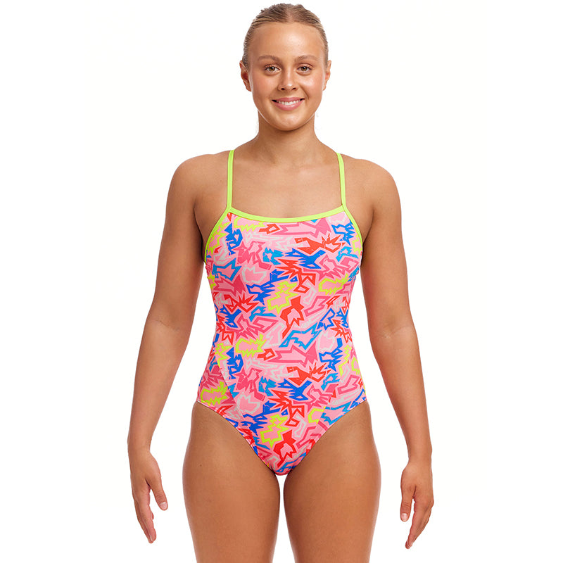 Funkita - Rock Star - Ladies Eco Single Strap One Piece