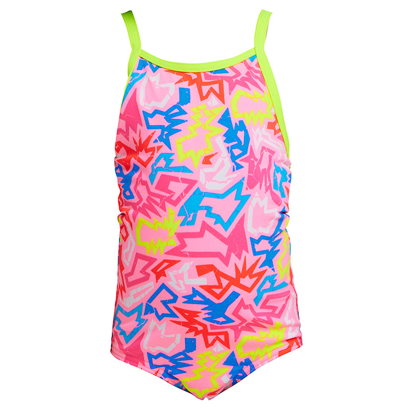 Funkita - Rock Star - Toddler Girls Eco Printed One Piece