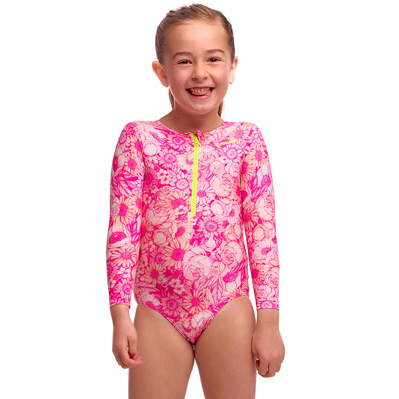 Funkita - Rosie Cheeky - Toddler Girls Sun Cover One Piece